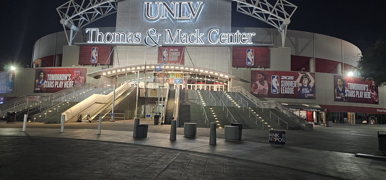 Completed large-format graphics installation project in Las Vegas