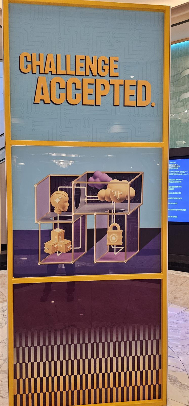 Completed large-format graphics installation project in Las Vegas