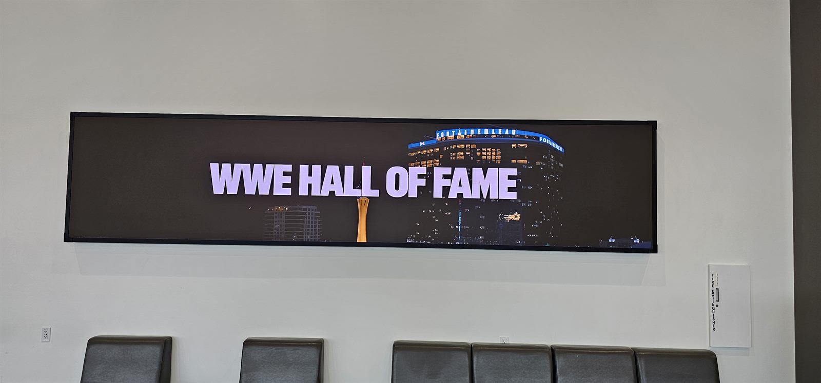 Completed large-format graphics installation project in Las Vegas