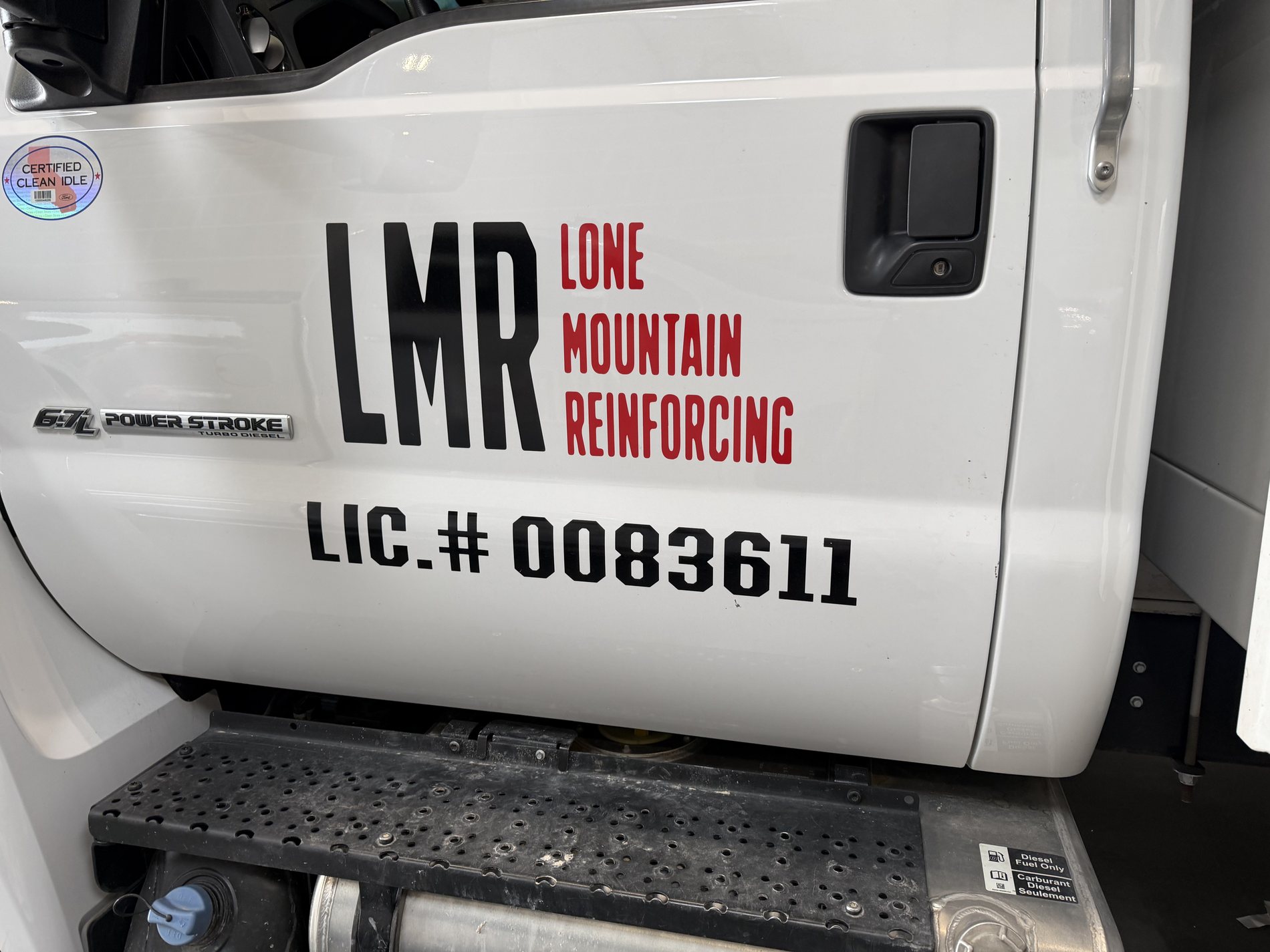 Completed large-format graphics installation project in Las Vegas