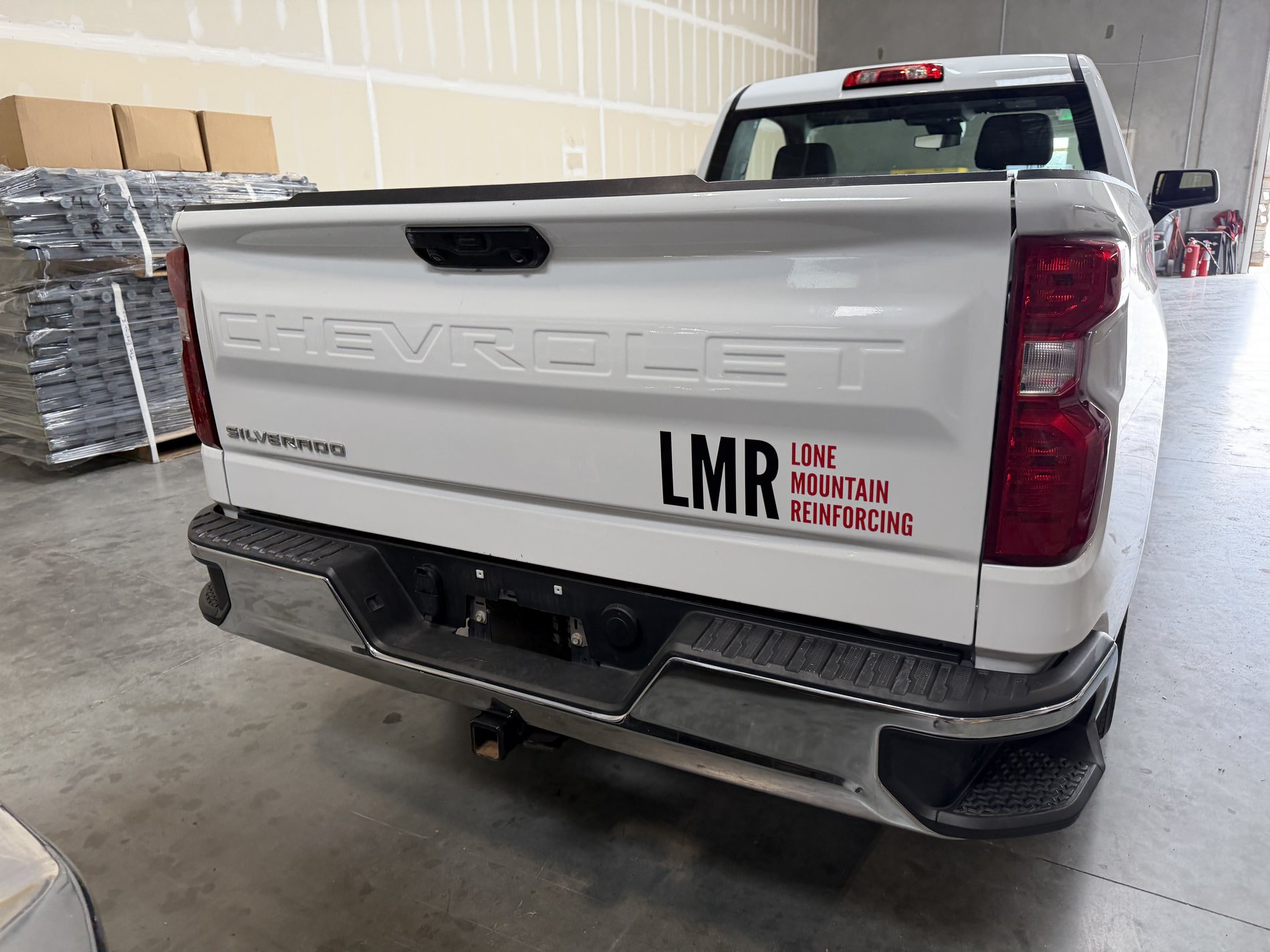 Completed large-format graphics installation project in Las Vegas
