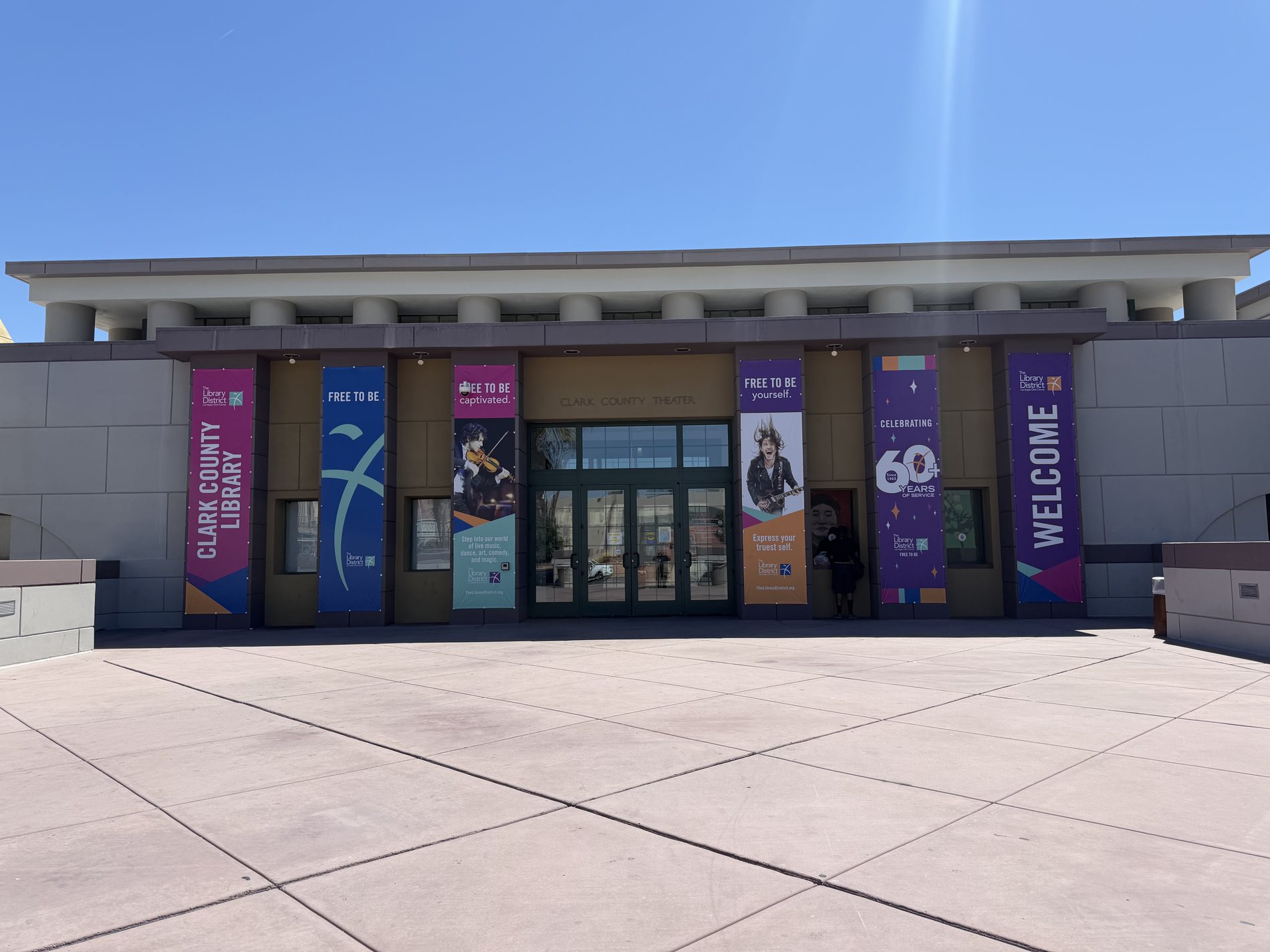 Completed large-format graphics installation project in Las Vegas